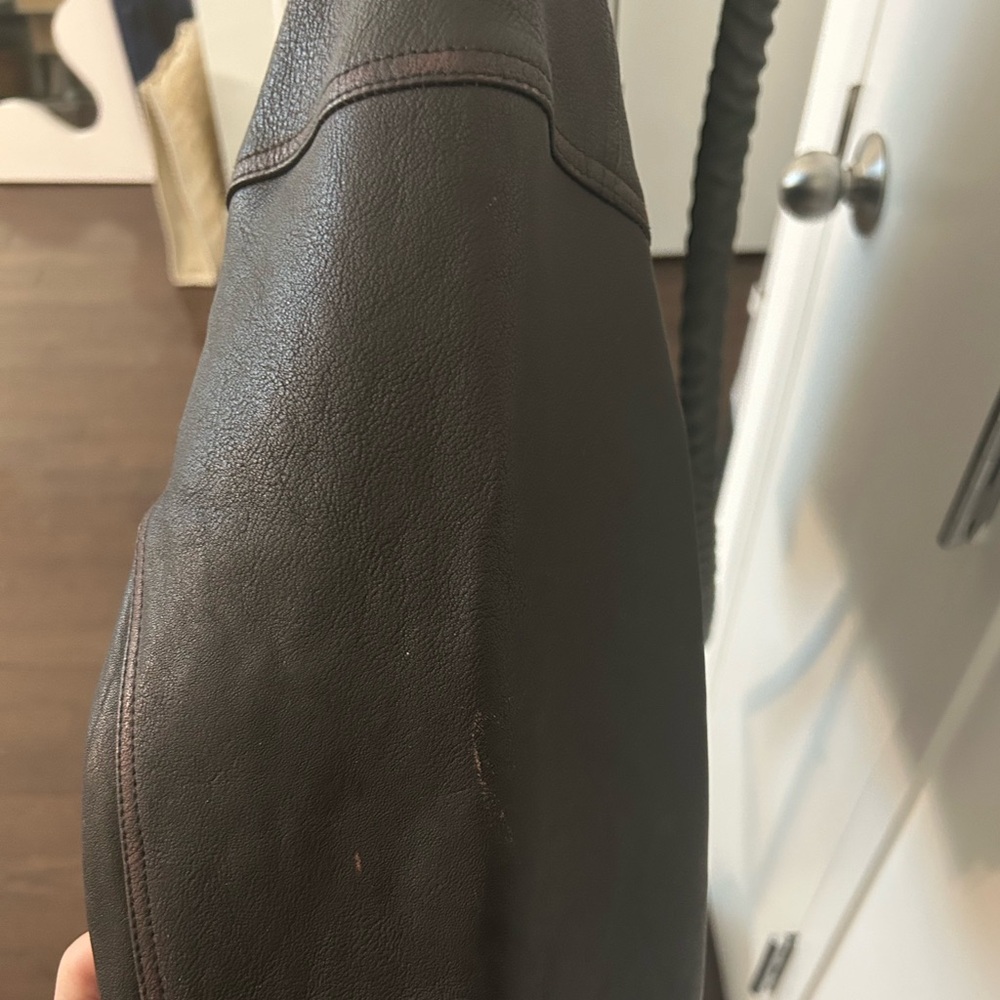 Staud Eugene Leather Bomber Jacket - image 6